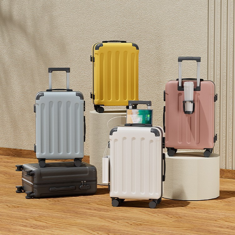 Business-Trolley mit USB-Port und Becherhalter