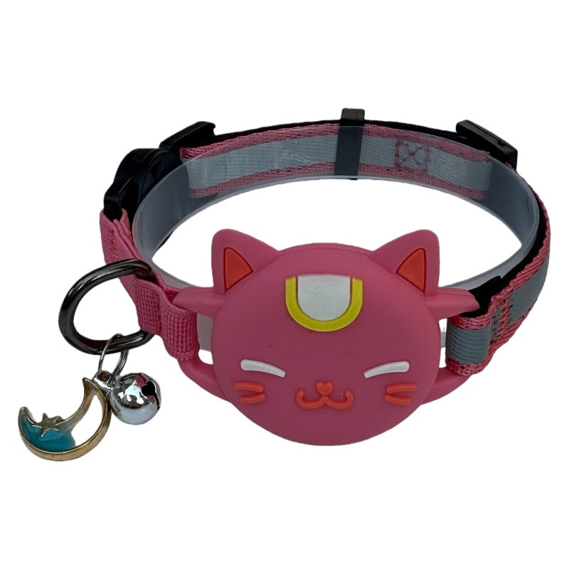 Reflektierendes Hundehalsband mit Cartoon-Muster