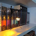 Dekorative Bücherregal-Laternenlampe