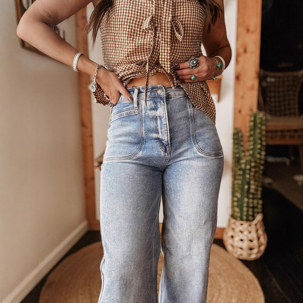 Tägliche Stretch-Gewaschene Jeans