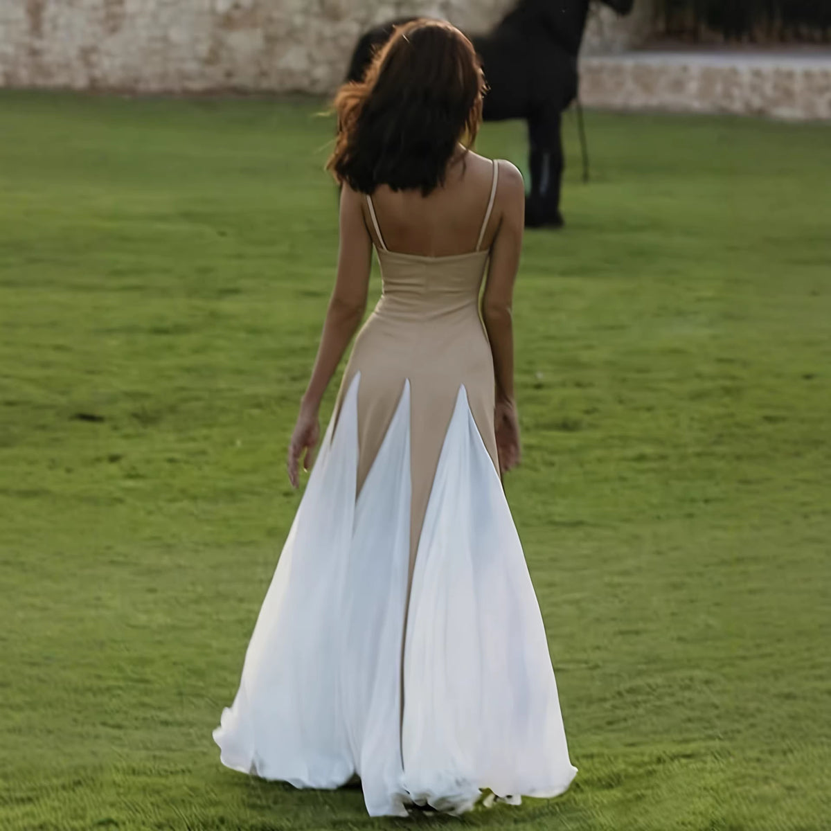 Farbkarierte Schlabberkleid – Bild 6 | LuxeStyle