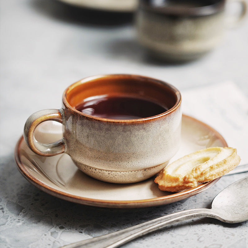 Keramiktasse mit Untertasse, 100-200 ml – Bild 8 | LuxeStyle
