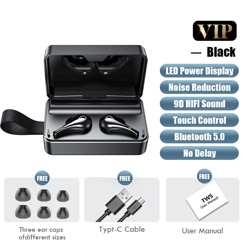 Kabelloser Bluetooth-Headset mit Störschutz