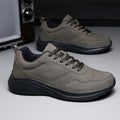 Schwarze Laufschuhe mit weicher Sohle