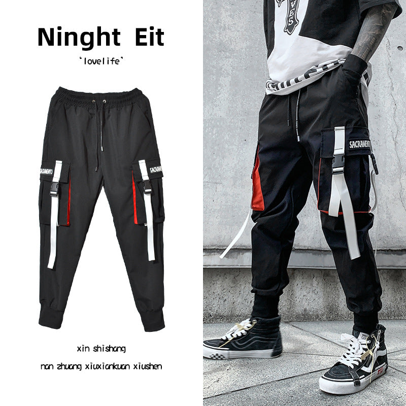 Japanische Loose Fit Hose für Herren