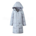 Weit sitzende Pufferjacke mit Kapuze – Bild 10 | LuxeStyle