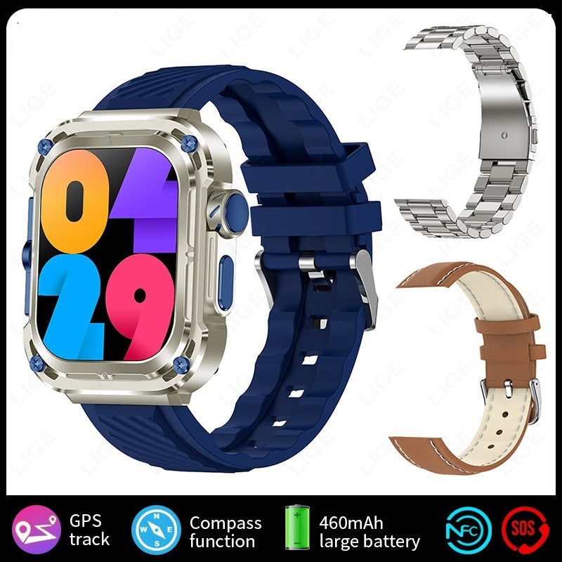 Multifunktionale Smartwatch mit grossem Display