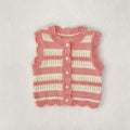 Baby Strickweste mit Streifen – Bild 7 | LuxeStyle