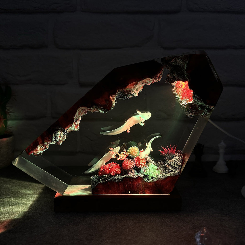 Salamander Harz-Lampe – Bild 9 | LuxeStyle