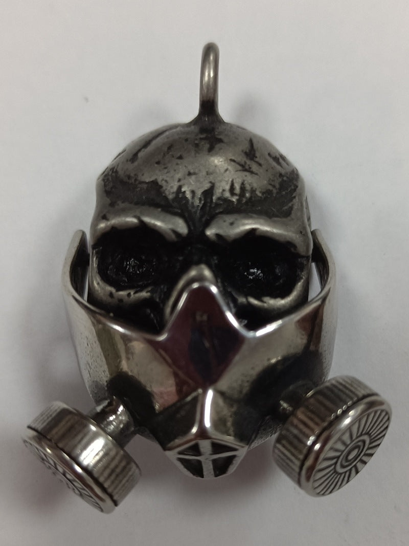 Retro Totenkopf Gasmasken-Anhänger – Bild 6 | LuxeStyle