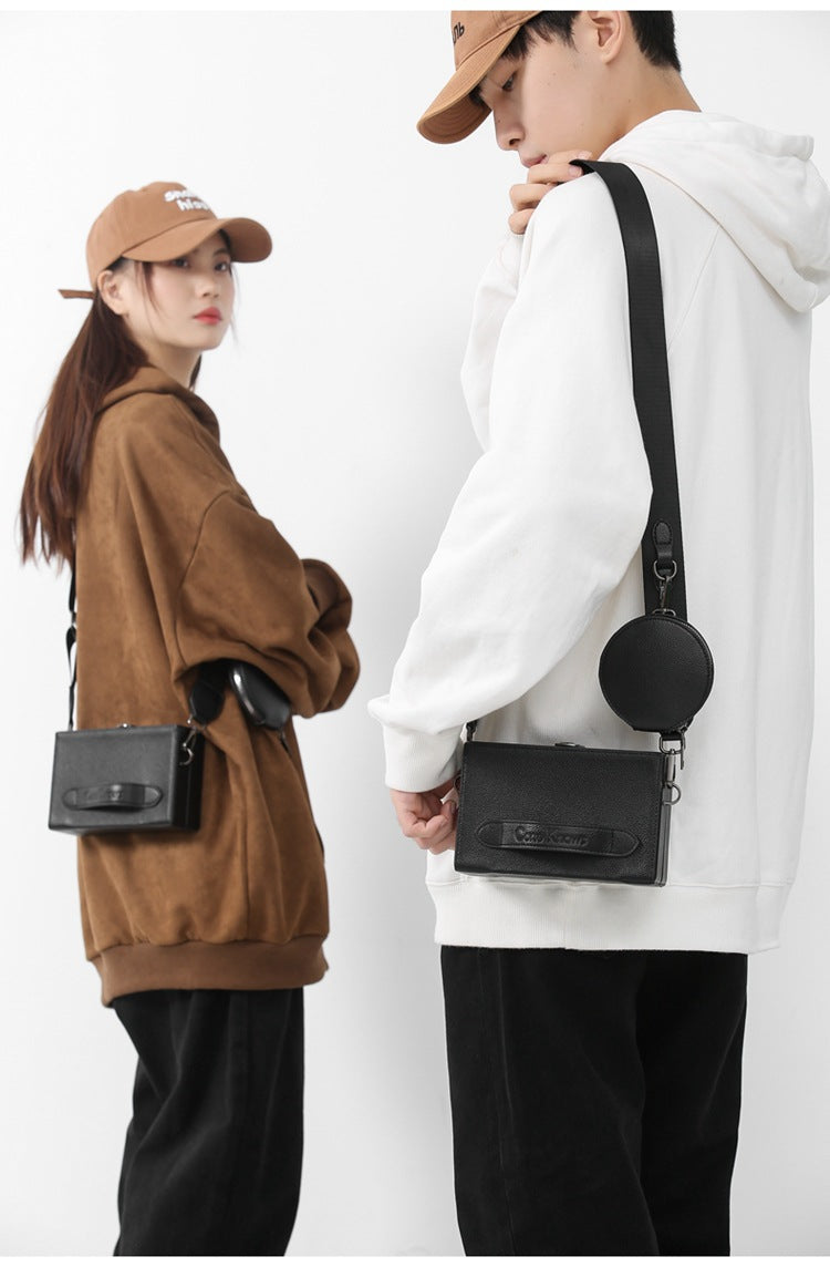 Herren Umhängetasche mit Münzbeutel – Bild 9 | LuxeStyle