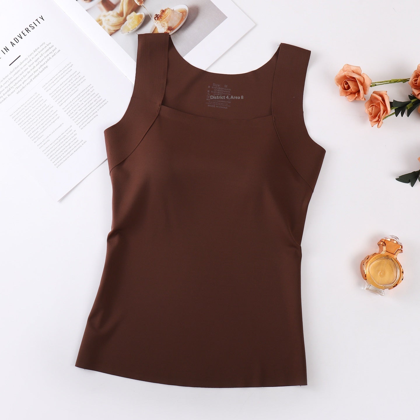 Tanktop mit integrierten Polstern für Damen