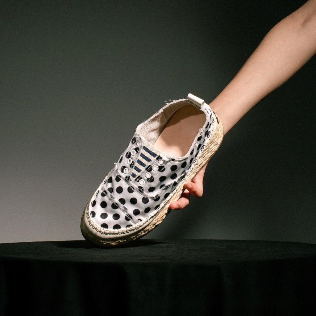 Pumps mit Plateau und Rundspitze