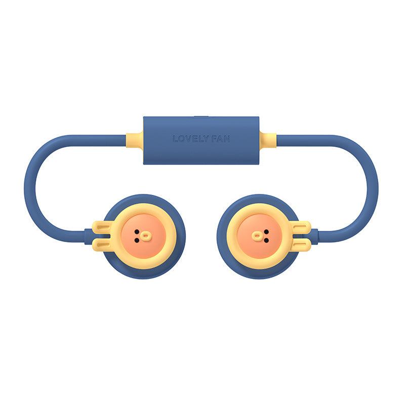 Sanhuo Mini Nackenventilator, blattlos, faltbar
