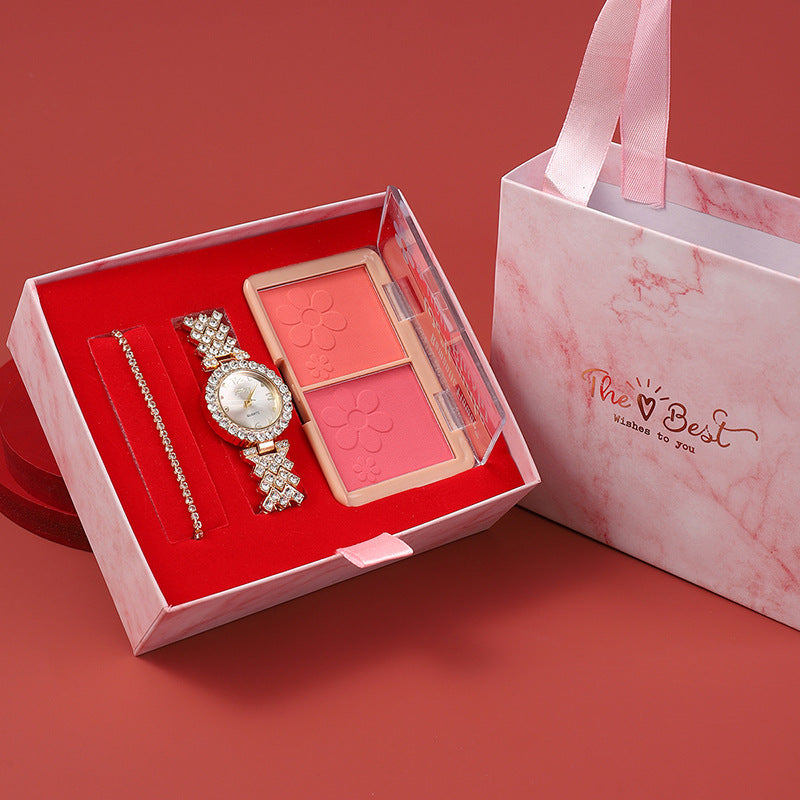 Geschenkset: Lidschatten, Blush & Accessoires – Bild 6 | LuxeStyle