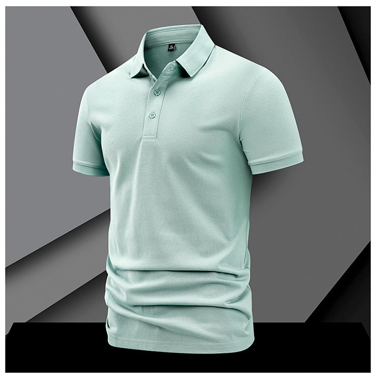 Legeres Kurzarm-Polohemd mit Revers