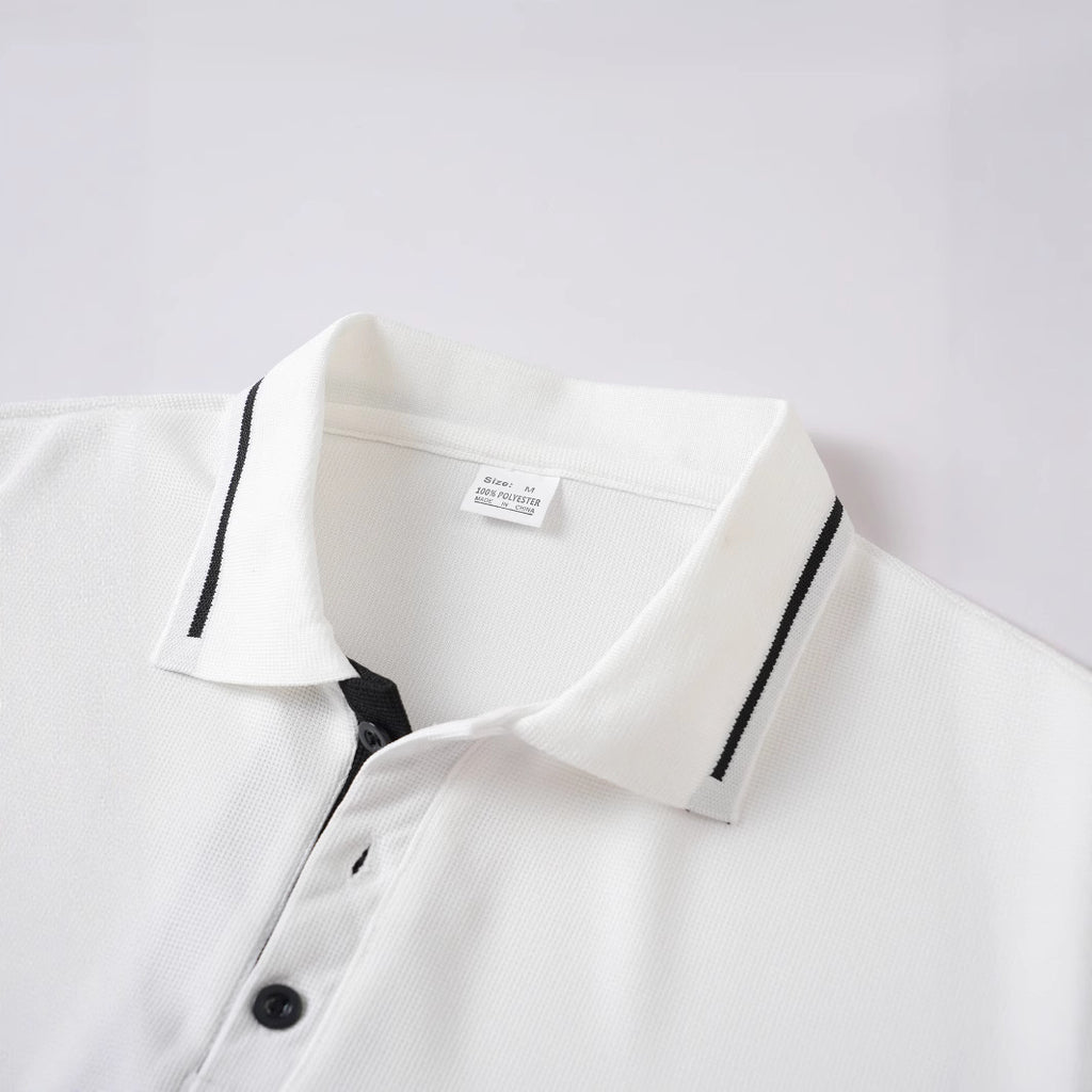 Herren Sport-Casual T-Shirt mit Reverskragen