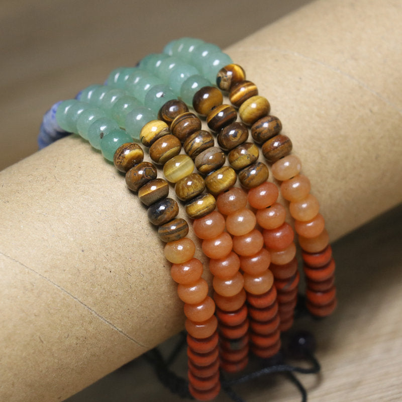 Armband mit bunten Natursteinperlen – Bild 6 | LuxeStyle