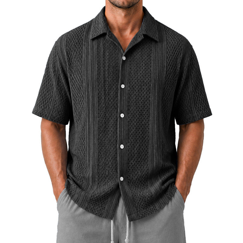 Freizeit-Shirt mit Kokospalmen-Print – Bild 1 | LuxeStyle