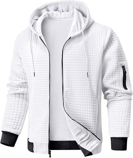 Herren Hoodie – Leicht und unifarben