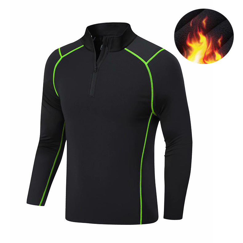 Herren-Laufshirt Fleece-gefüttert | LuxeStyle