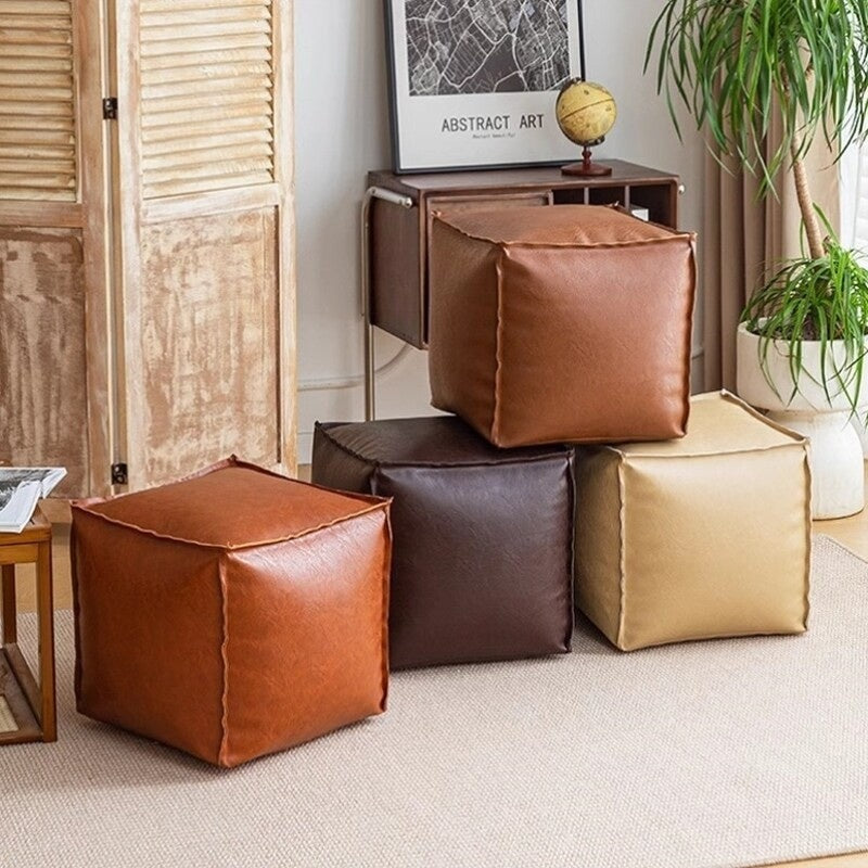 Leinwand-gestelltes Leder-Sessel mit Stauraum – Bild 12 | LuxeStyle