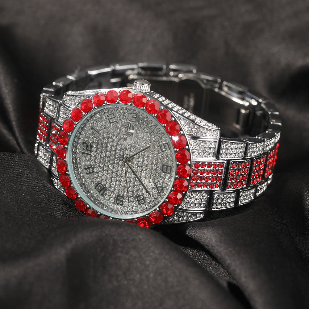 Rundes Edelstein-Uhr – Bild 3 | LuxeStyle