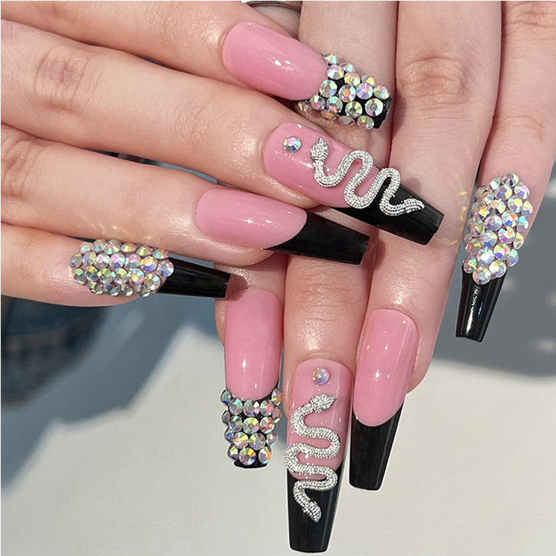 Diamond Snake Press-On Nägel – Ansicht 2