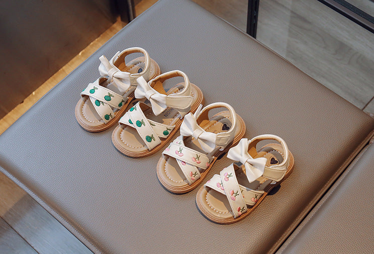 Prinzessinnenschuhe mit weicher Sohle und besticktem Obermaterial