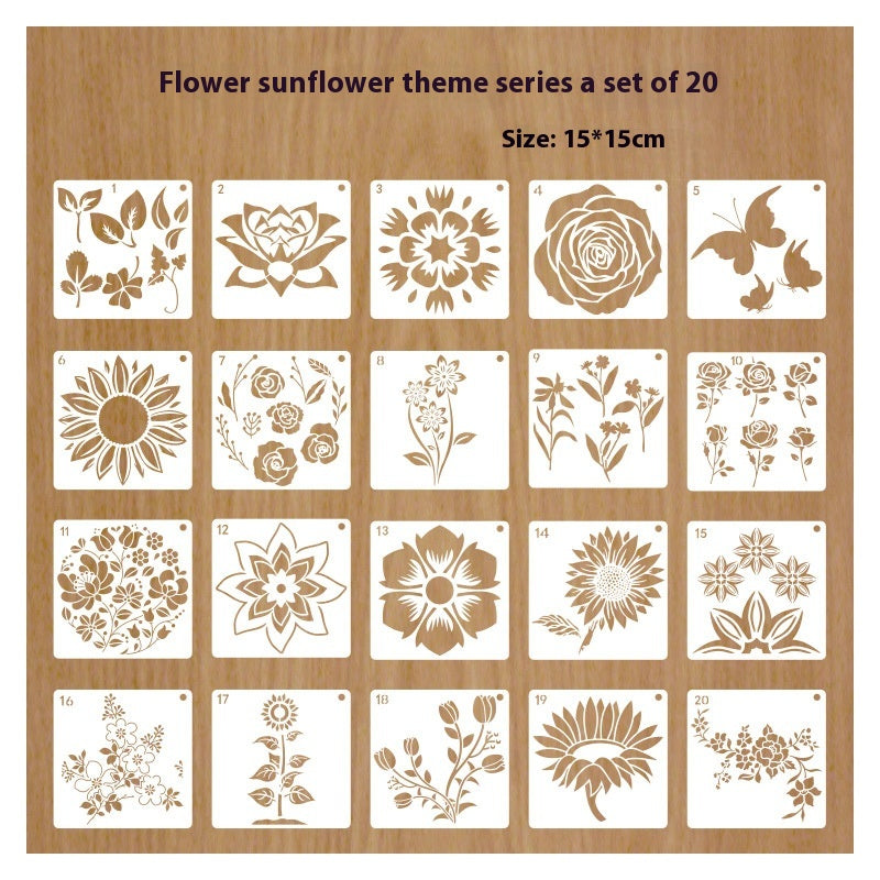 Sonnenblumen-Muster – Bild 1 | LuxeStyle