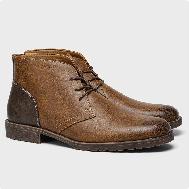 Herren Retro Arbeitsstiefel