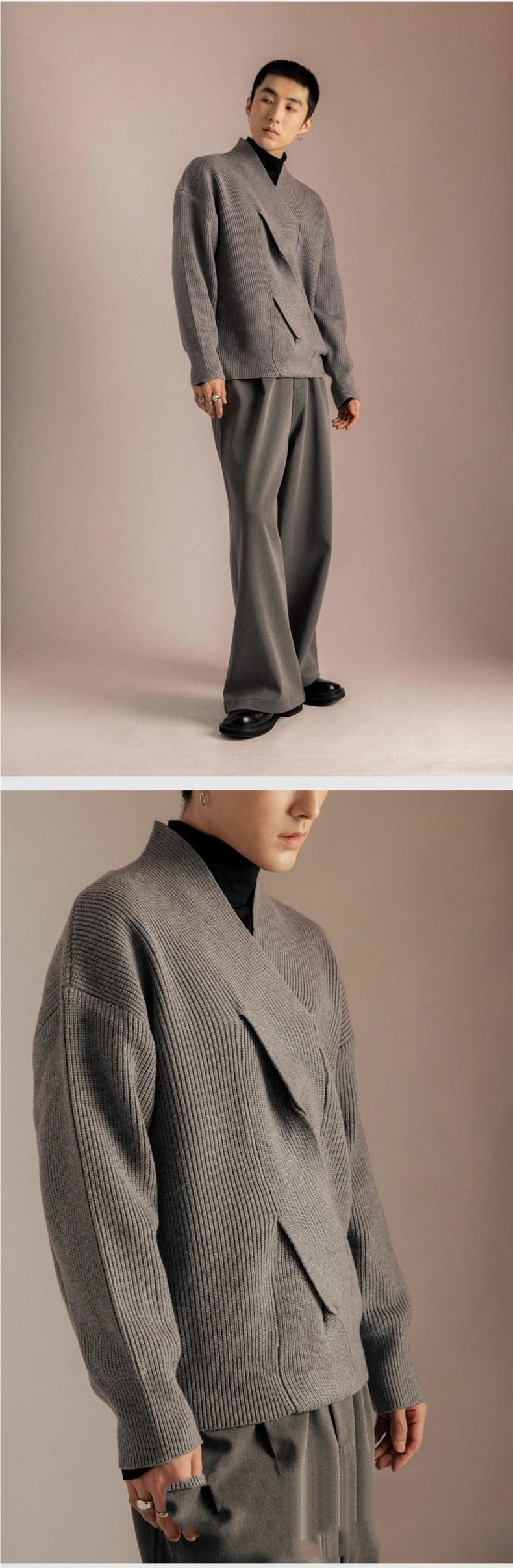 V-Hals-Pullover für Herren