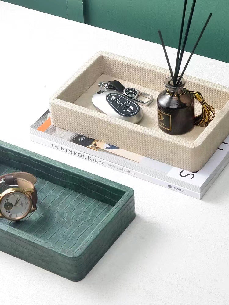 Leder-Aufbewahrungsbox