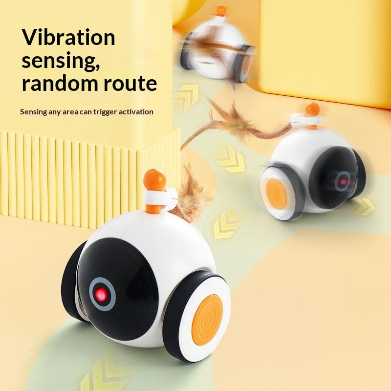 Smart Cat Toy Space Magic Wheel