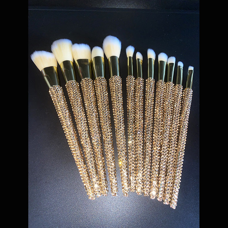 Diamond 12 Gems Make-up Pinsel-Set – Bild 10 | LuxeStyle