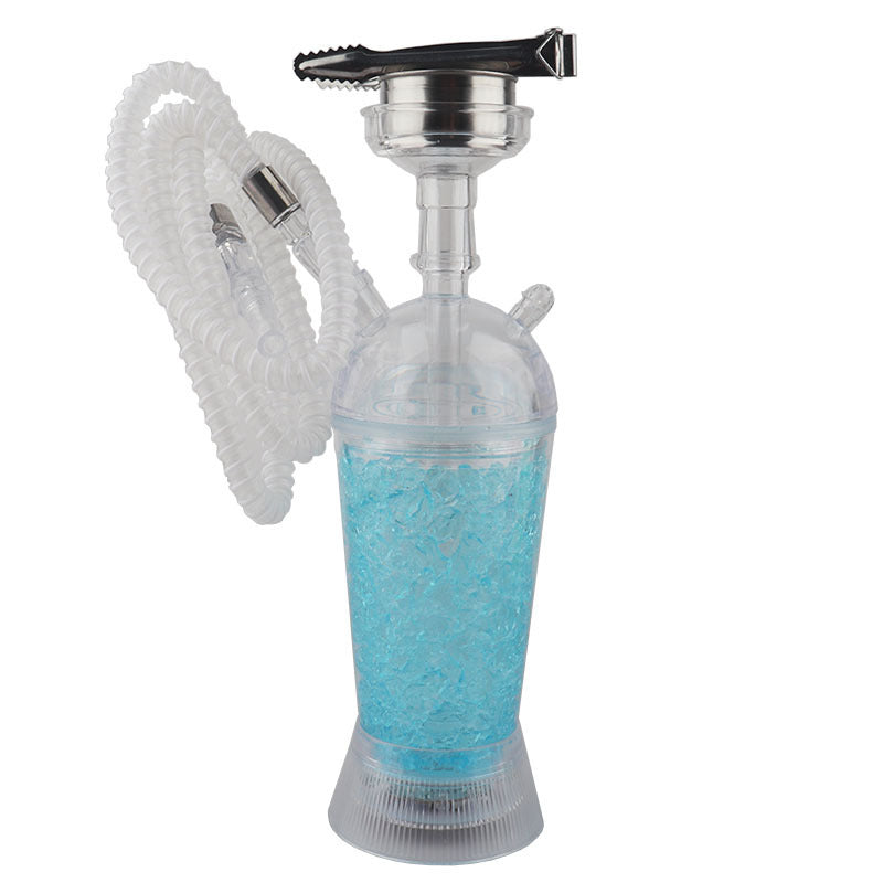 Acryl Shisha Set mit LED-Licht