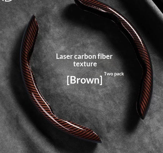 Carbon-Faser Lenkradbezug Clip-on Griffe