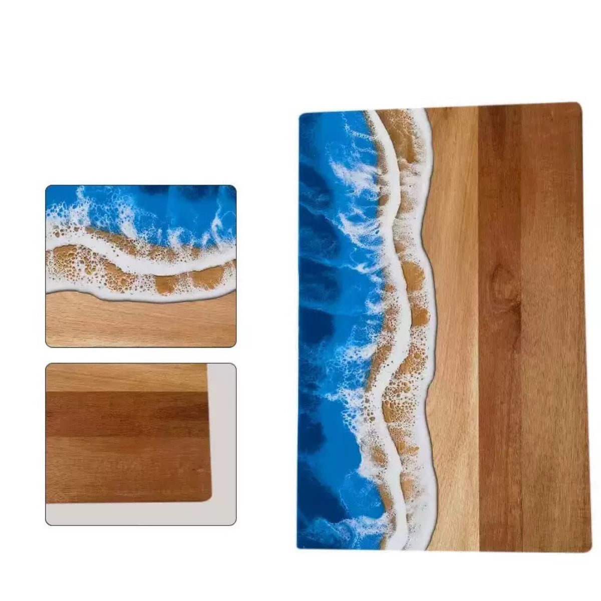 Akazienholz Schneidebrett aus Epoxidharz – Bild 2 | LuxeStyle