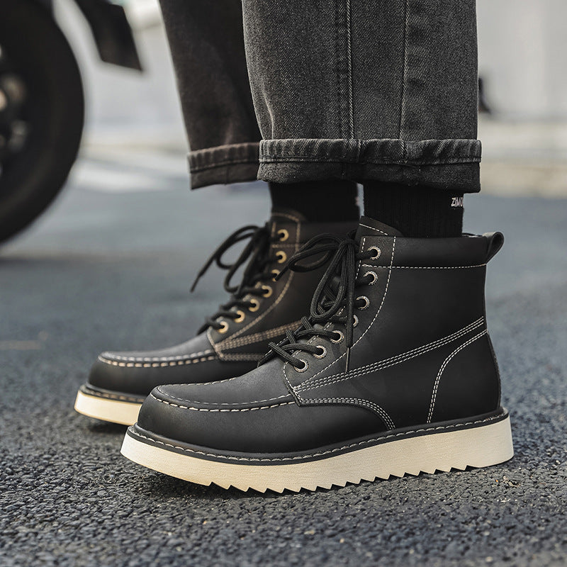 Herren Boots mit Schnürung
