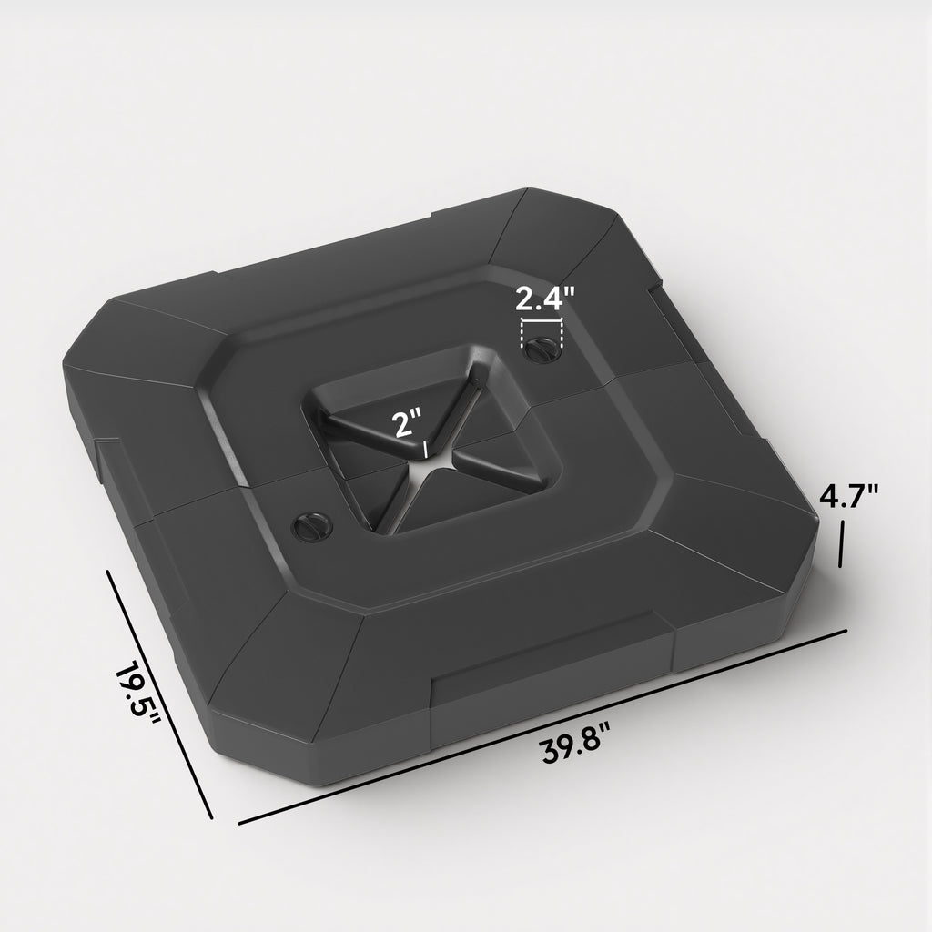 Umbrella-Basis-Gewichte, 2-teilig
