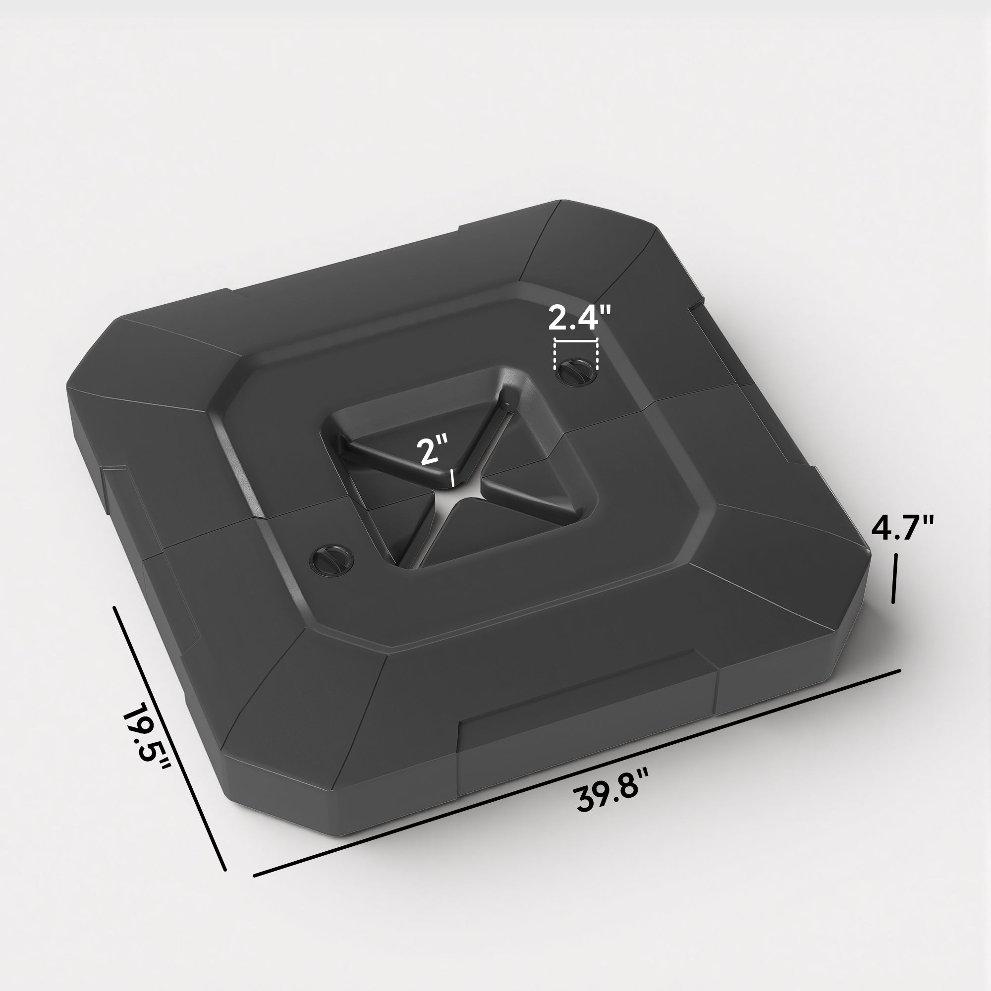 Umbrella-Basis-Gewichte, 2-teilig