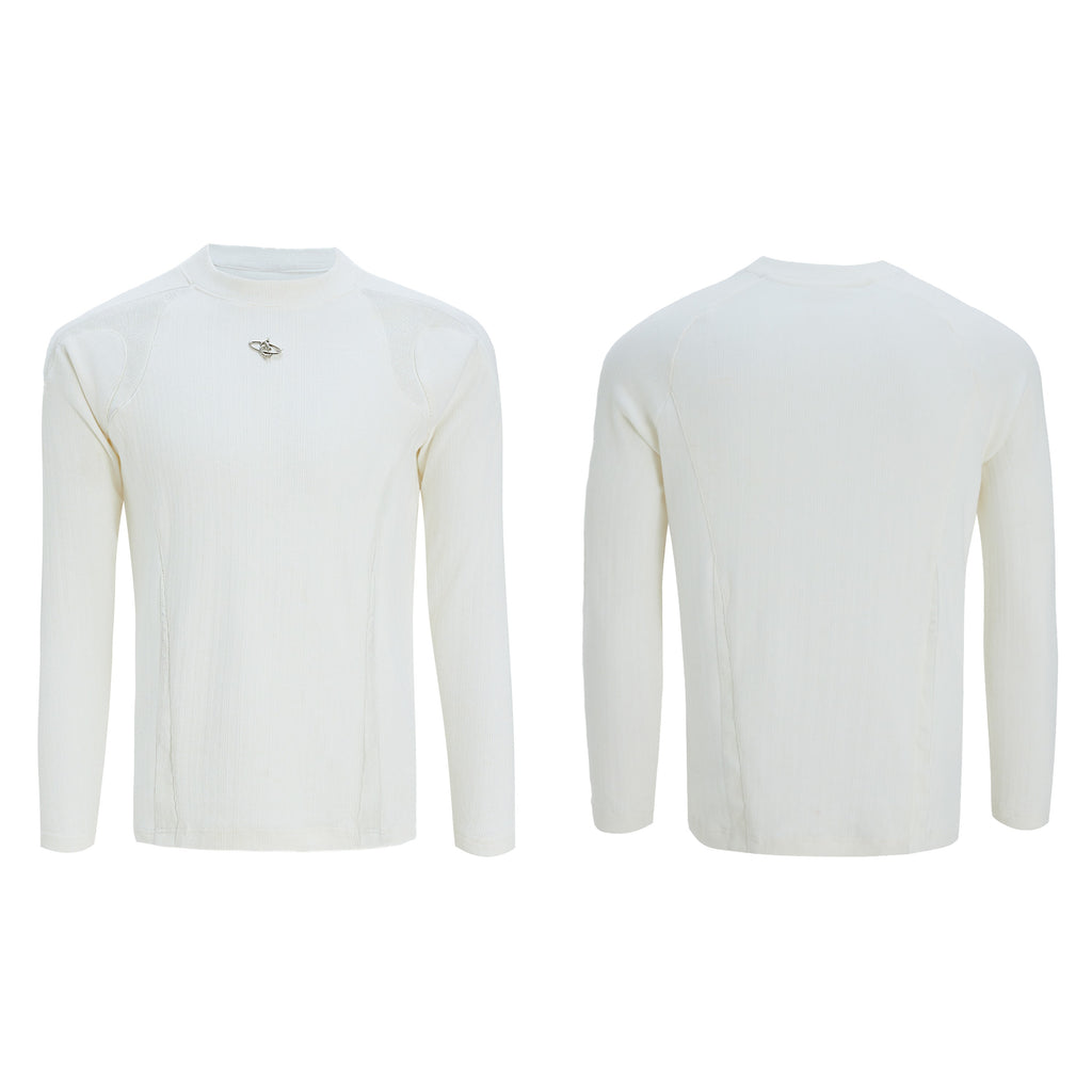 Slim-Fit Langarm T-Shirt Herren – Bild 2 | LuxeStyle