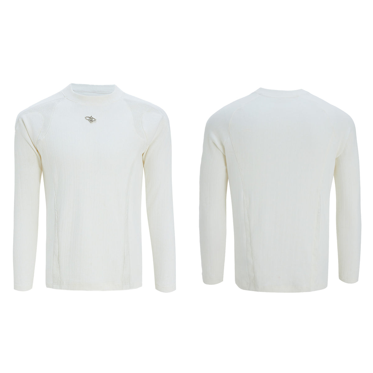 Slim-Fit Langarm T-Shirt Herren – Bild 2 | LuxeStyle