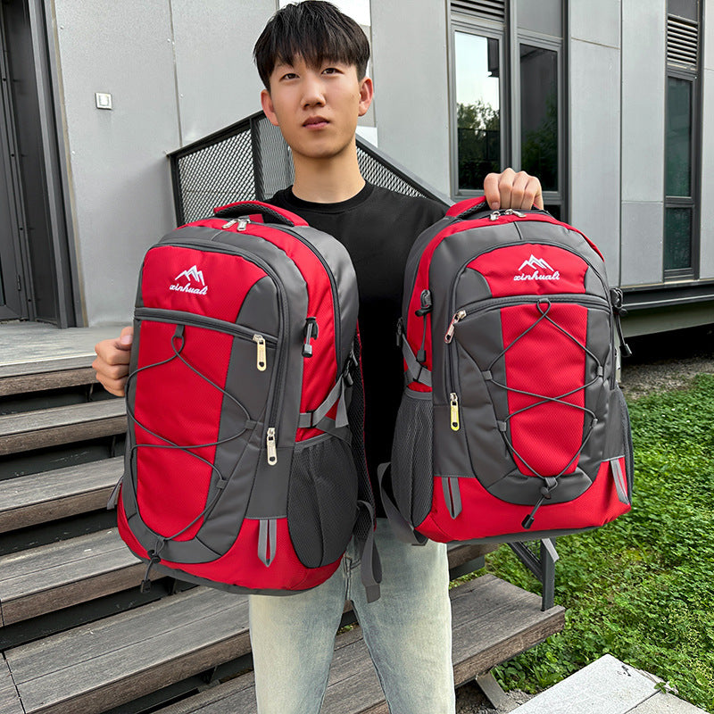 Grosser Outdoor-Rucksack mit wasserdichtem Design – Bild 9 | LuxeStyle