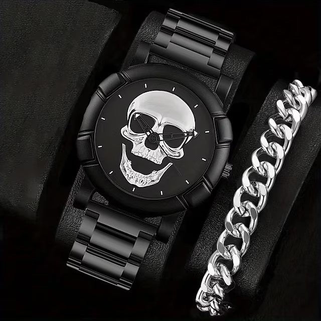 Herren Business Geschenkset Uhr & Halskette