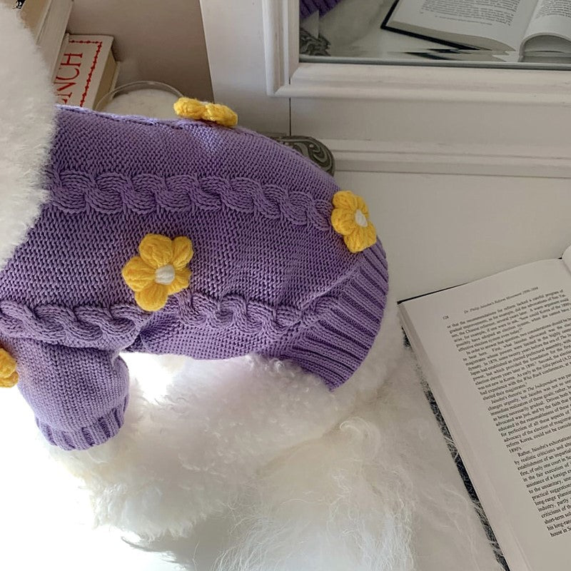 Hundekleidung mit Blumenmuster – Bild 3 | LuxeStyle