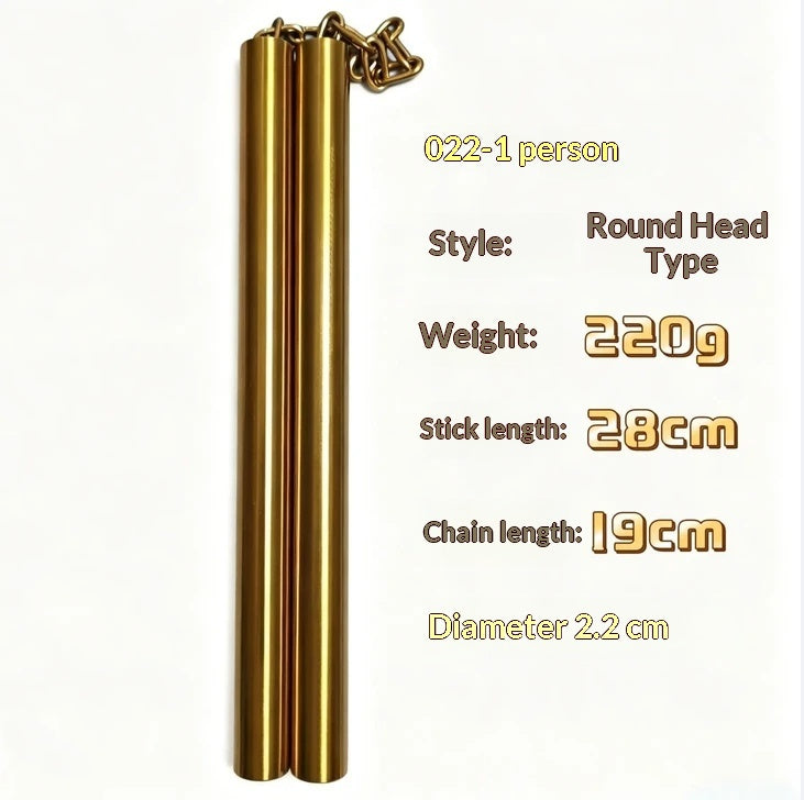 Nunchaku aus Edelstahl für Einsteiger