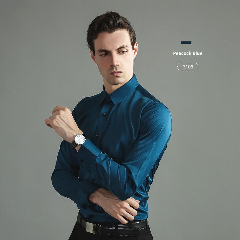 Business Hemd mit 4-Wege-Stretch – Bild 8 | LuxeStyle