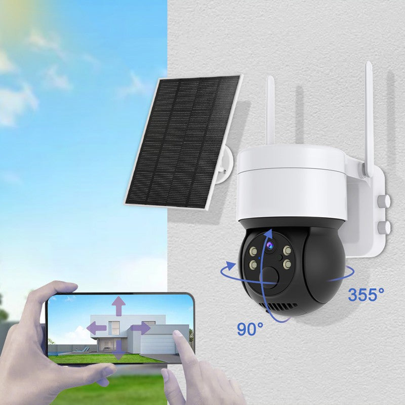 Solar HD Überwachungskamera mit Alarm – Bild 4 | LuxeStyle