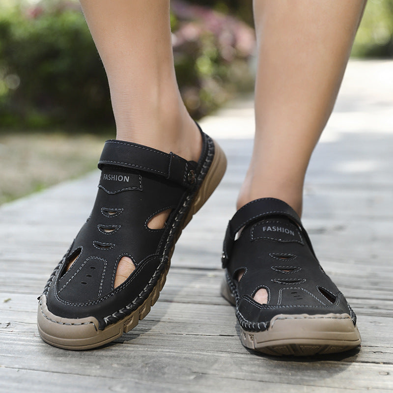 Herren Sandalen mit geschlossener Zehenpartie